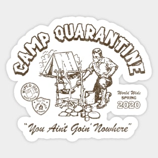 Camp Quarantine Sticker